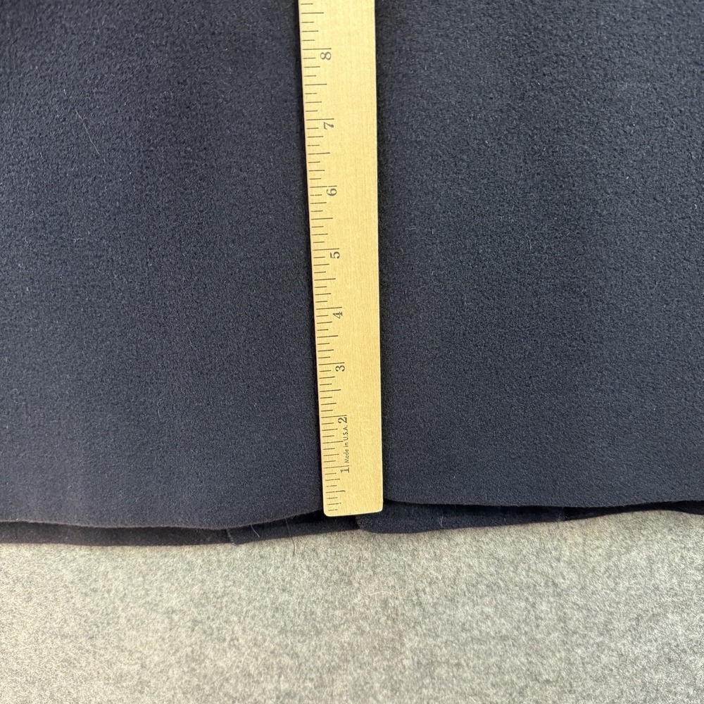Vintage Karamai 100% Cashmere Overcoat Dark Navy Mens 44 Union Made Top Coat - Picture 13 of 13